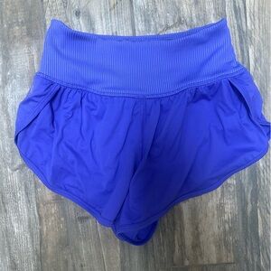 FP movement running Vibrant Blue Athletic Shorts